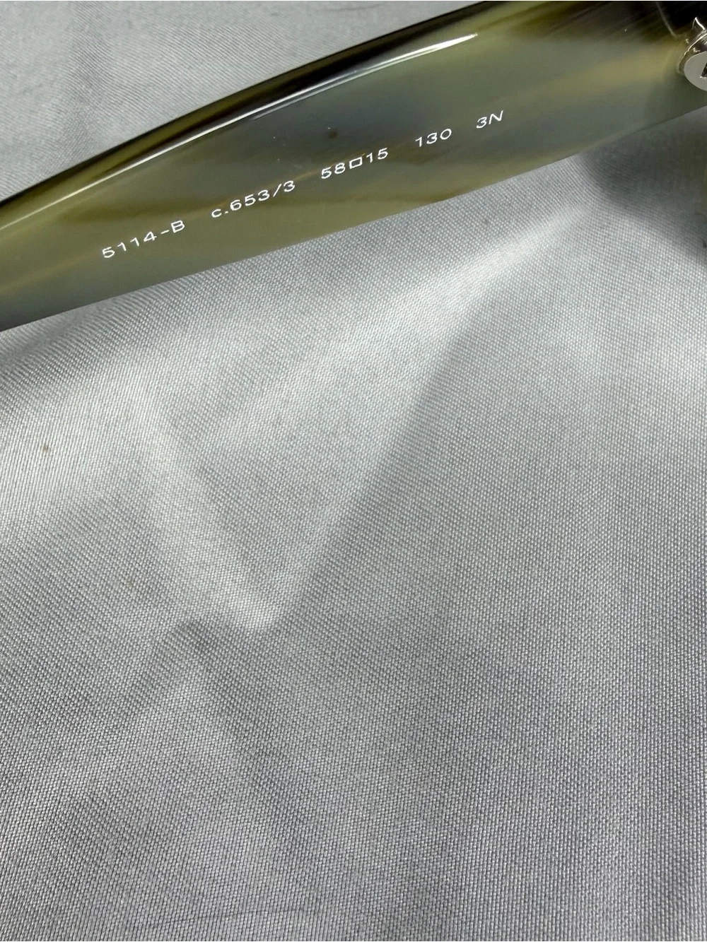 Chanel Unisex Green Brown Sunglasses - Picture 5 of 10